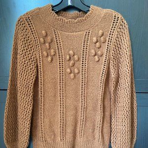 Blu Pepper Open Knit Sweater